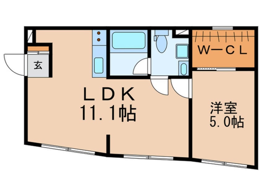 間取図 Recx　Nakaitabashi
