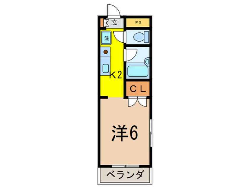 間取図 ルベ－ル５１４