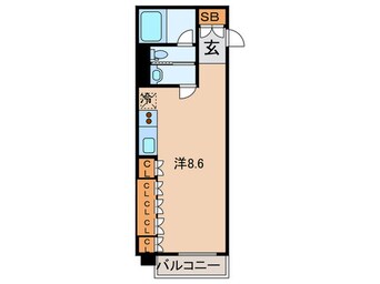 間取図 ア－デン芝公園