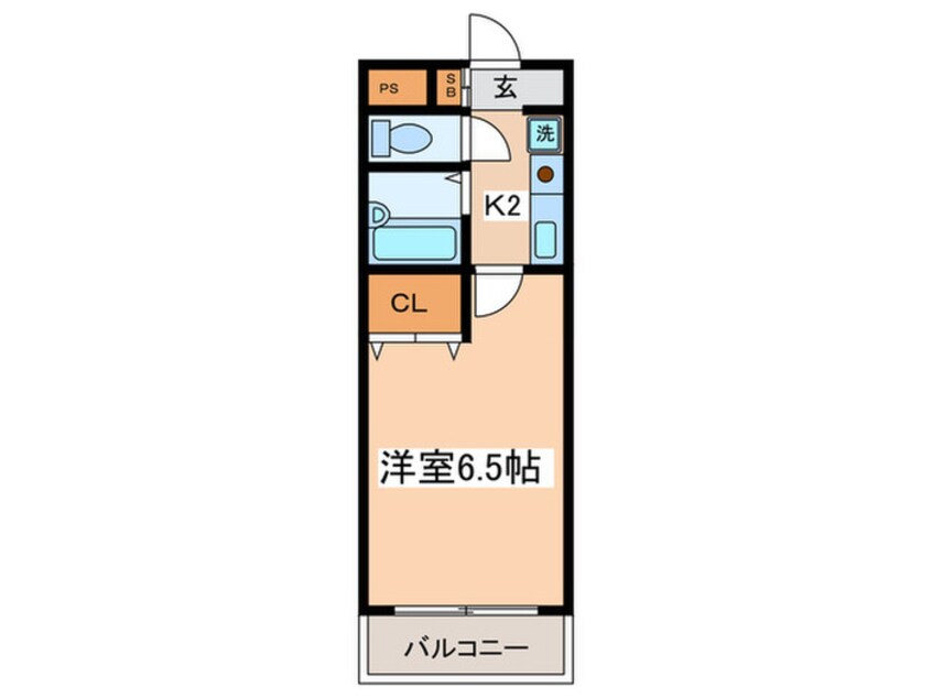 間取図 あかねビル