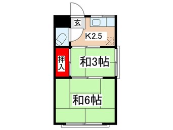 間取図 丹羽荘