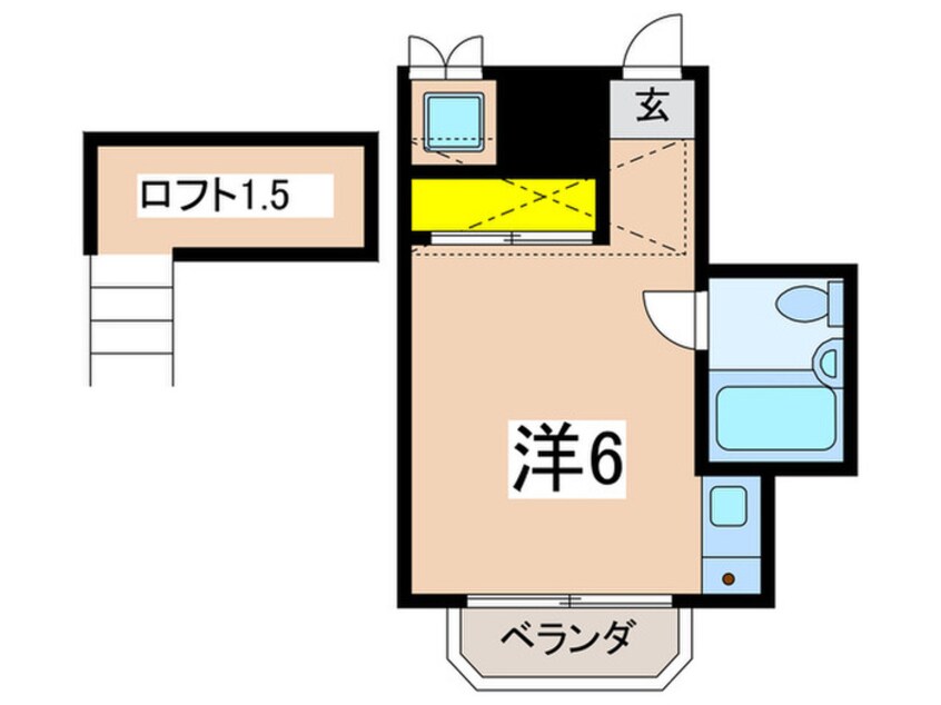 間取図 メンバーズルーム横浜