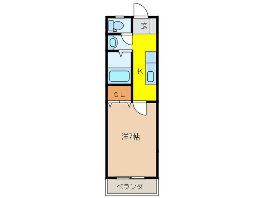 間取図 丹木田口ビル