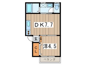 間取図 シ－サイドワン