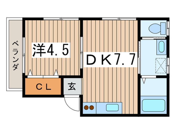 間取り図 シ－サイドワン