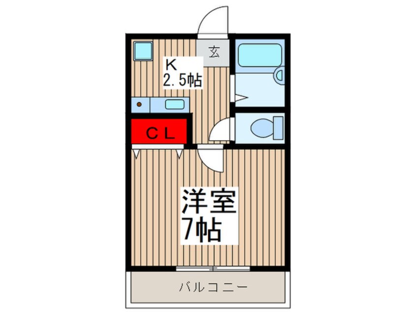 間取図 マーブル武蔵浦和