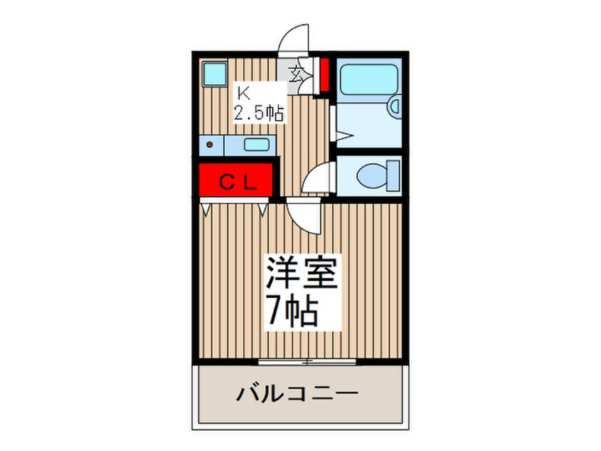 間取図 マーブル武蔵浦和