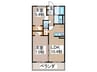 KOTIHaRu　B棟 2LDKの間取り