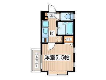 間取図 ニューキャッスル中野新橋