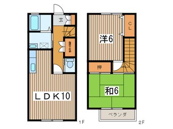 間取図 プレスティ－ジ