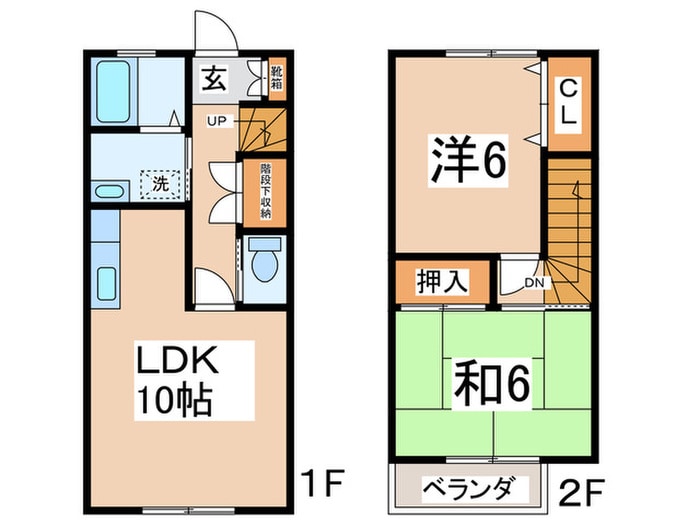 間取り図 プレスティ－ジ