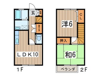 間取図 プレスティ－ジ