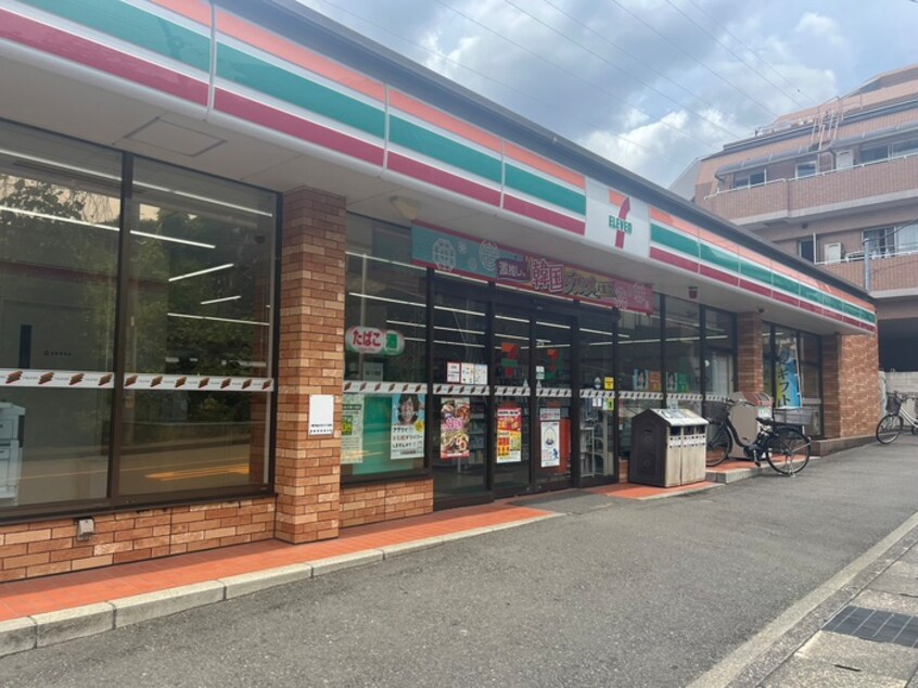 セブンイレブン 川崎栗谷店(コンビニ)まで93m サンライト生田