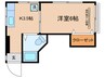 第１後藤ビル 1Kの間取り