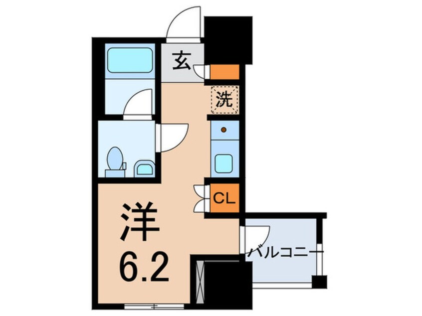 間取図 Dクラディア山手大塚(405)