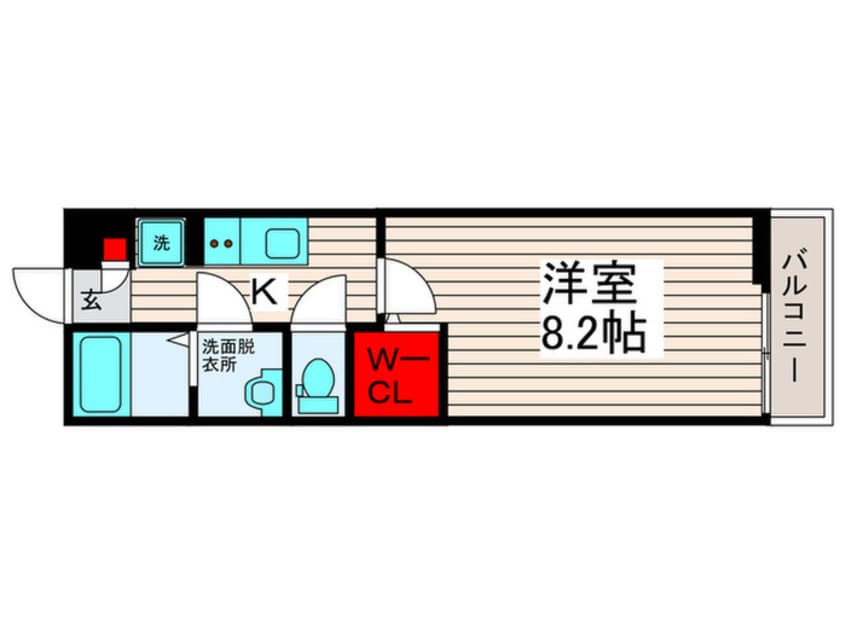 間取図 Ｒｉｂｉｏｎ