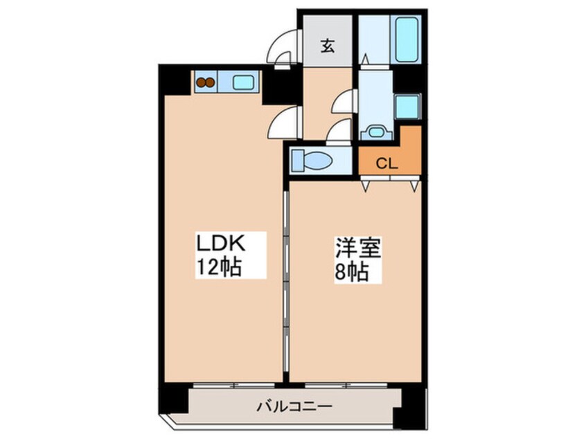 間取図 ジュエル荻窪弐番館