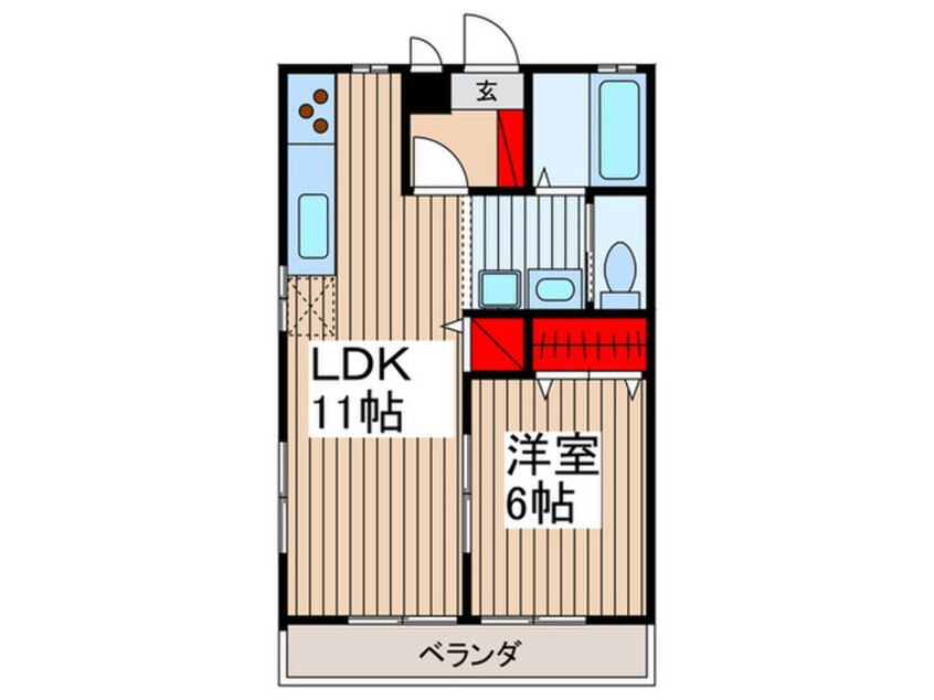 間取図 ファミリアシバサキ