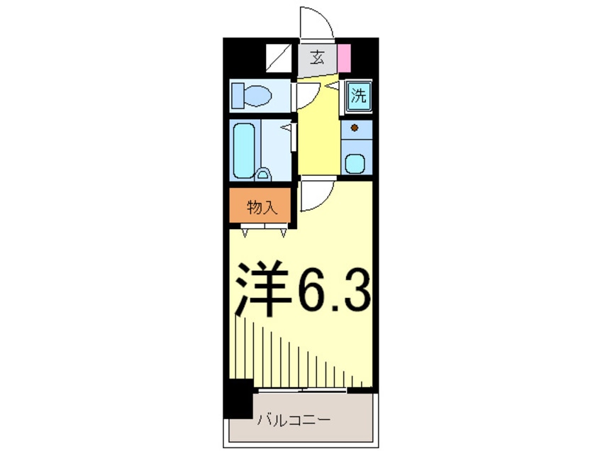 間取図 パ－クヒルズ落合