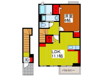 間取図 ｴﾐﾅﾝｽ南町