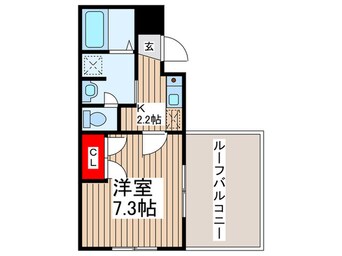 間取図 パルコート小川