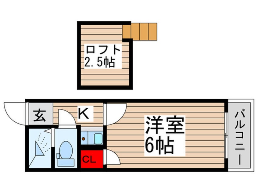 間取図 Ｐａｌｅｃｅ・Ｋａｓｈｉｗａ