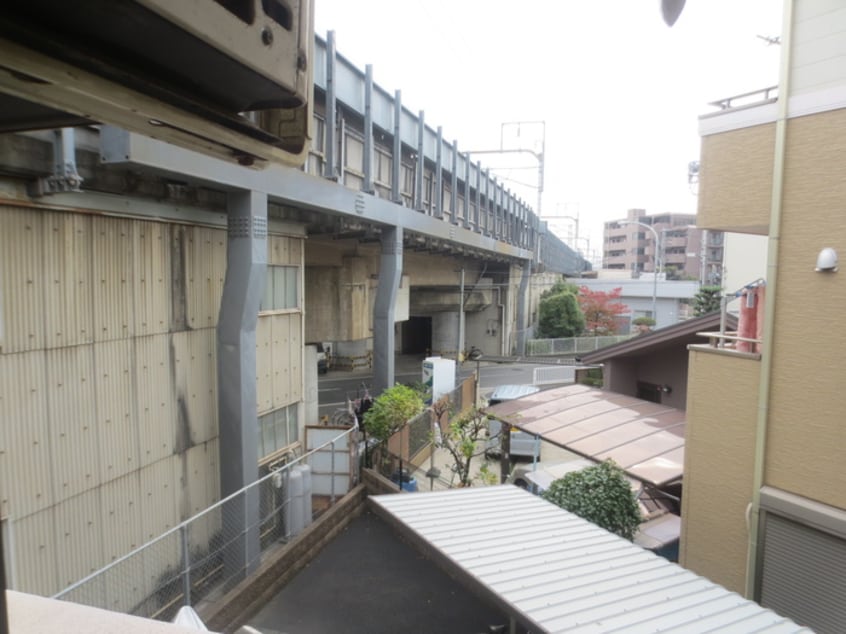 室内からの展望 タウンハウス日吉Ｋ