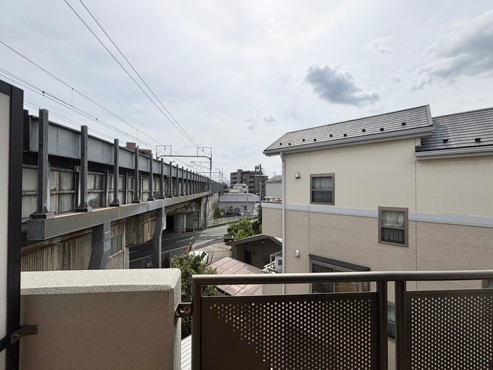 室内からの展望 タウンハウス日吉Ｋ