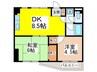 市川マンション 2DKの間取り