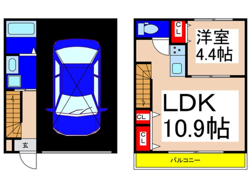 間取図 G・H石神井