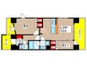 クレヴィア森下駅前(306) 2LDKの間取り