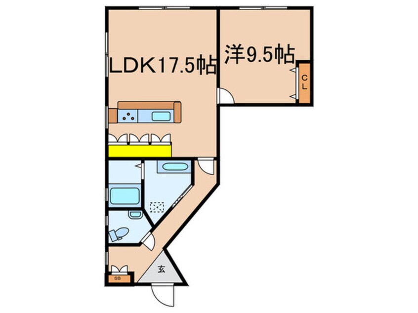 間取図 カーサ　フレスコ