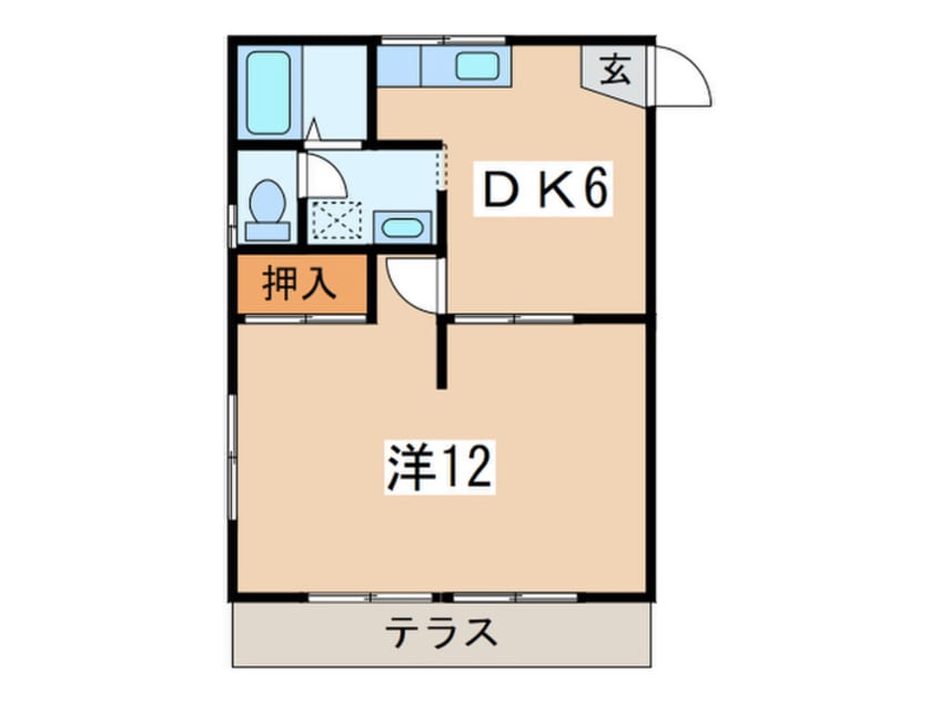 間取図 フェリシア