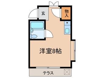 間取図 松原フラット