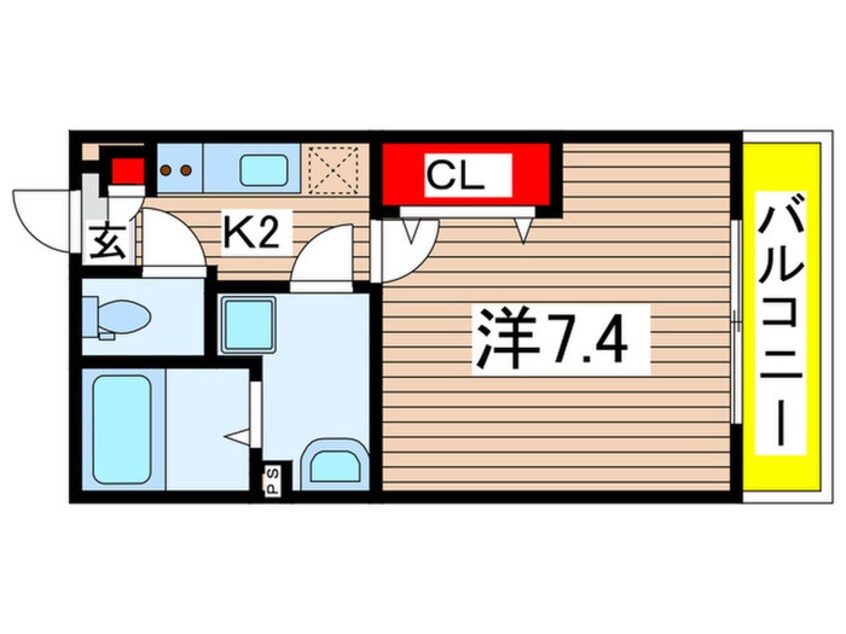 間取図 リブリ・RYJ　Ⅰ