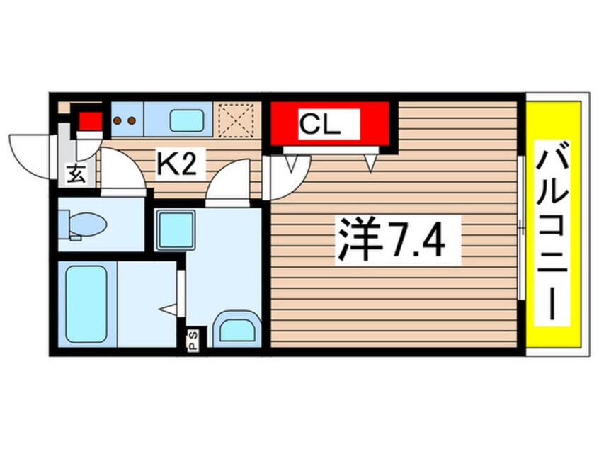 間取図 リブリ・RYJ　Ⅰ