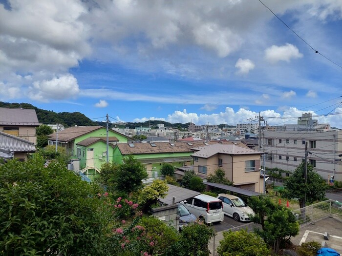 室内からの展望 高野マンション（203）