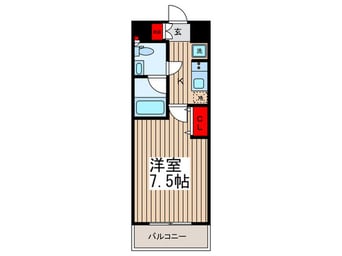 間取図 HY s crecer 清澄白河(801)