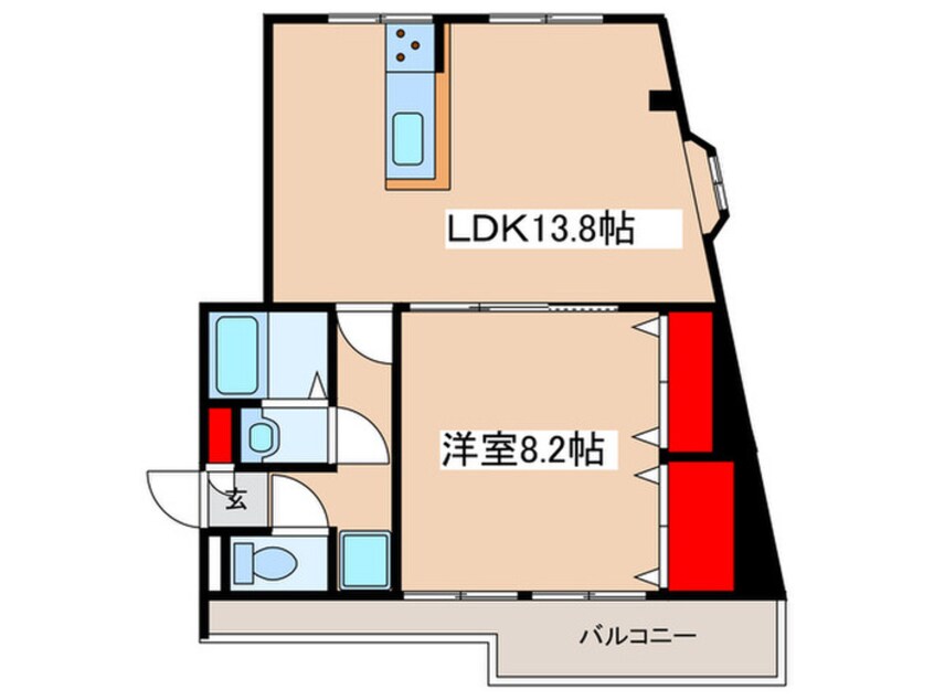 間取図 エメラルドヒル