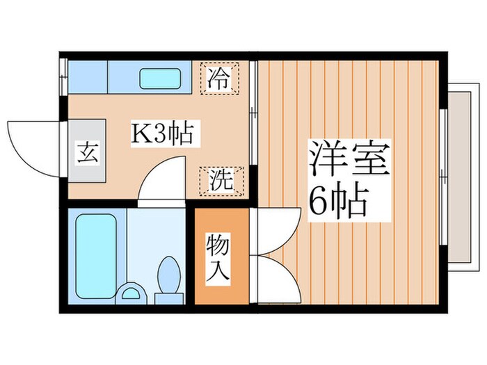 間取り図 コスモス花小金井