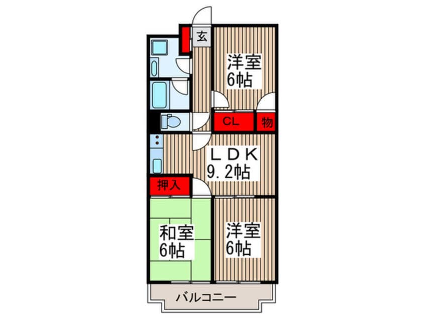 間取図 メゾン黒須
