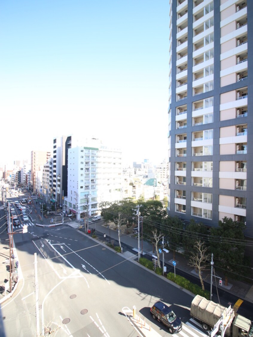 室内からの展望 市谷仲之町ﾋﾞｭｰｱﾊﾟｰﾄﾒﾝﾄ