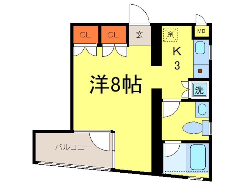 間取図 アッパルタメントベラヴィスタ