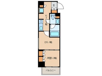 間取図 パークアクシス市谷加賀町