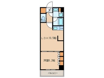 間取図 パークアクシス市谷加賀町