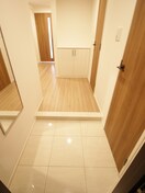 玄関 パークアクシス市谷加賀町