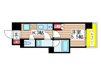間取図 カーサアルマーレ