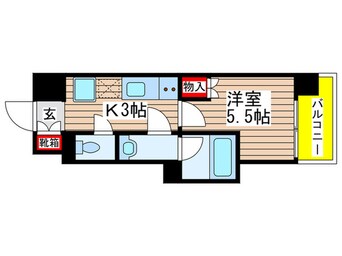 間取図 カーサアルマーレ