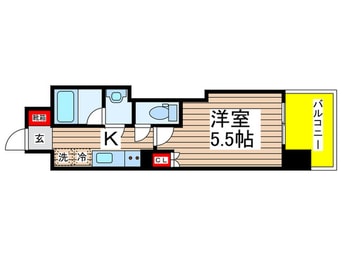 間取図 カーサアルマーレ