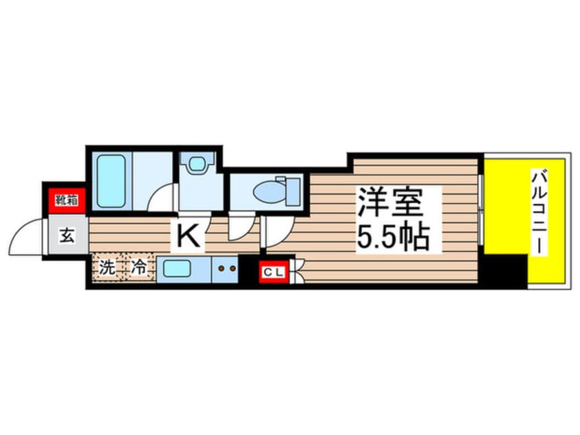 間取図 カーサアルマーレ
